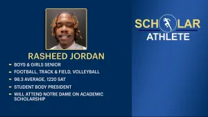 Scholar Athlete: Rasheed Jordan 