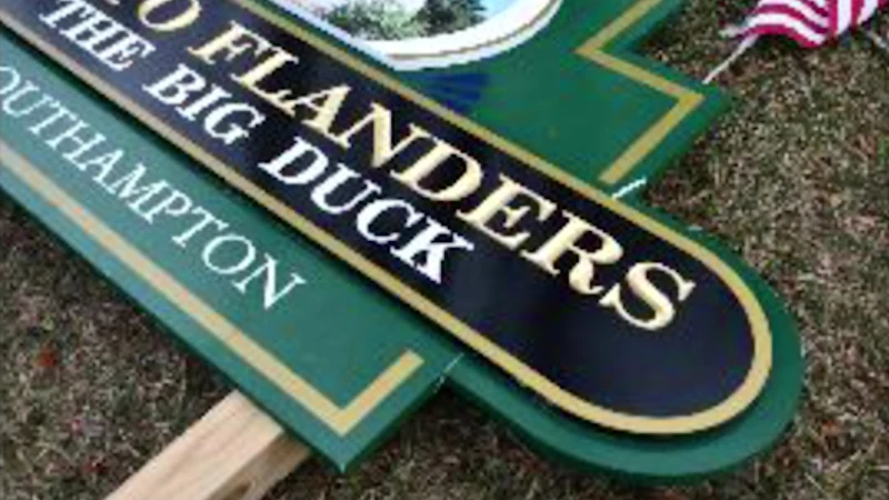 Story image: Police: 'Welcome to Flanders' sign damaged, Pleasure Drive sign taken 