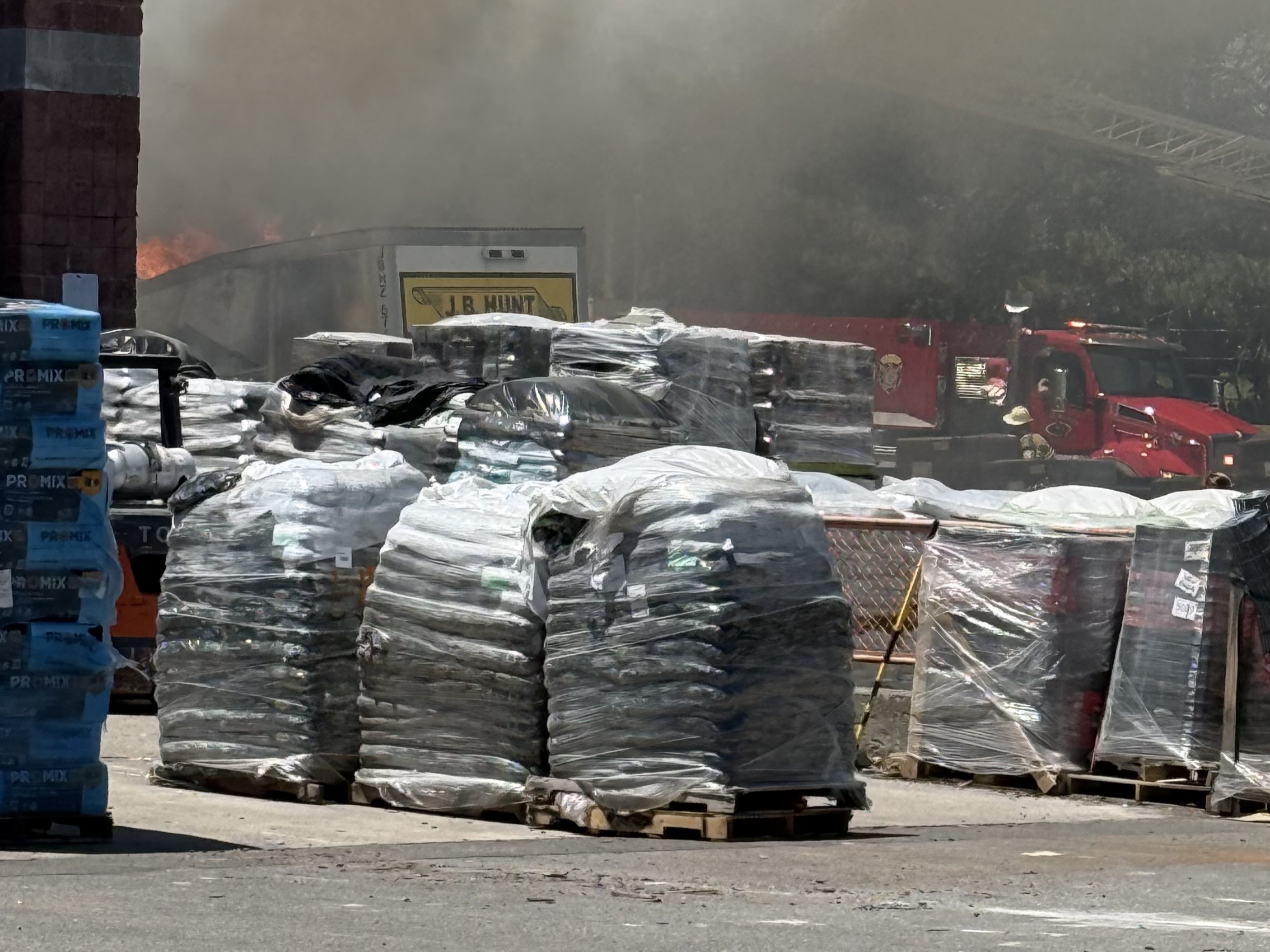 TRAILER FIRE