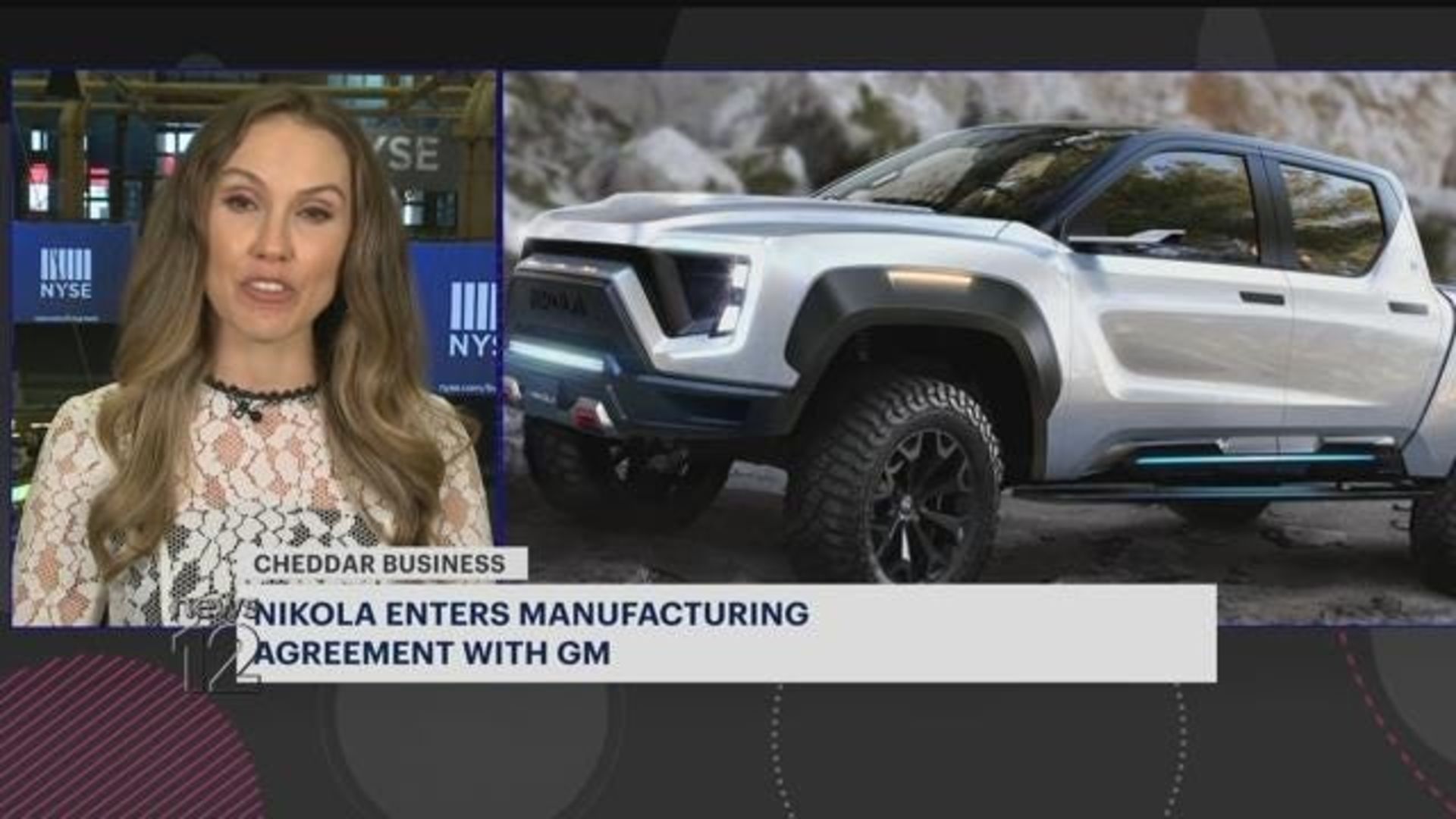 Nikola GM team up to launch electric pickup truck