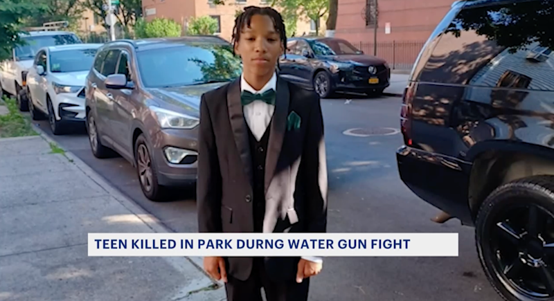 Story image: Mom calls for stricter gun laws after teen killed in water gun fight in Starlight Park