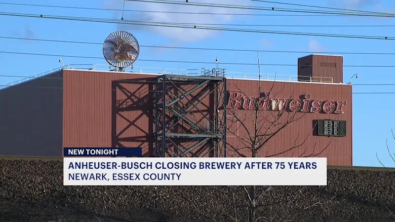 Story image: Anheuser-Busch to close iconic Newark brewery location