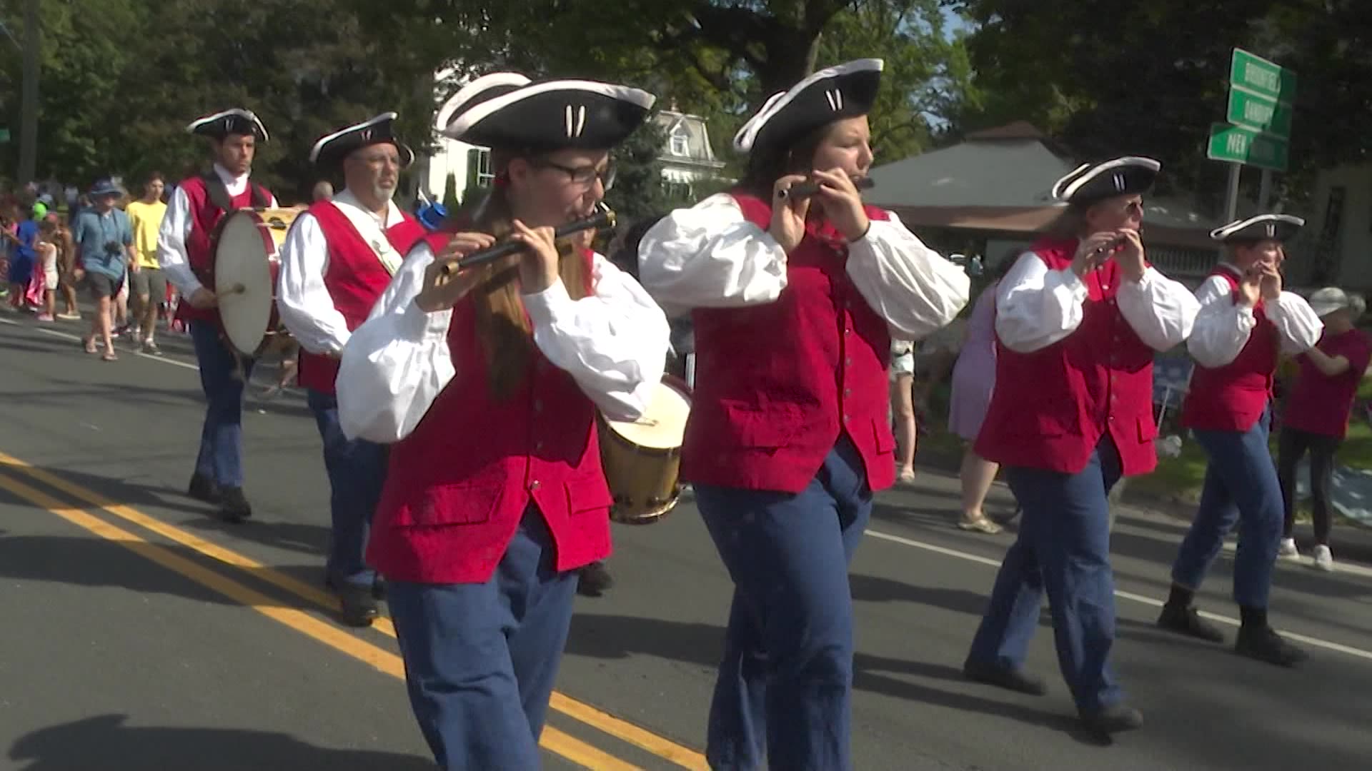 'This is home, this is a safe place.' Thousands attend Newtown’s Labor