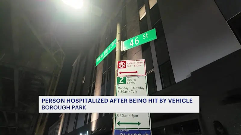 Story image: Pedestrian struck in Borough Park