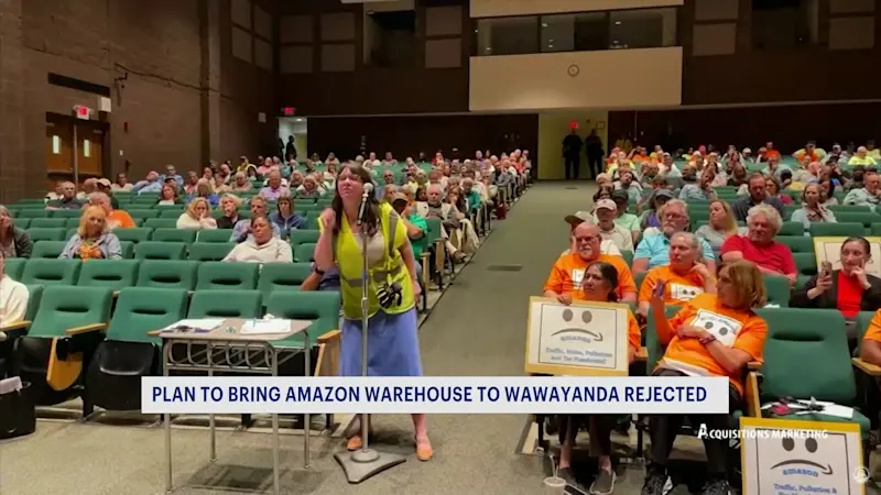 Story image: Amazon's proposed Wawayanda warehouse project rejected by zoning board