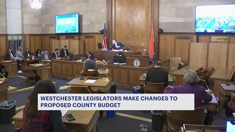 Story image: Westchester County legislators revise proposed county budget for next year