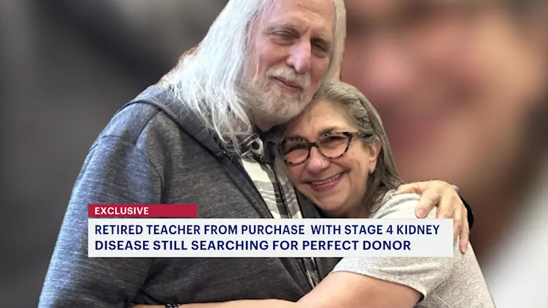 Story image: Retired teacher from Purchase is still searching for a kidney donor