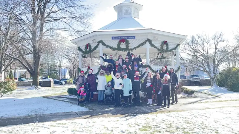 Story image: Fairfield music group spreads holiday cheer on winter solstice