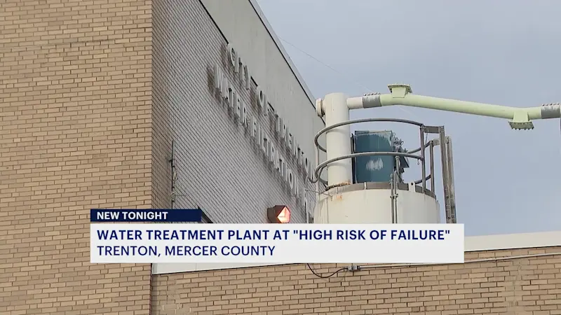 Story image: DEP: Trenton Water Works at 'extremely high risk of systemic failure'