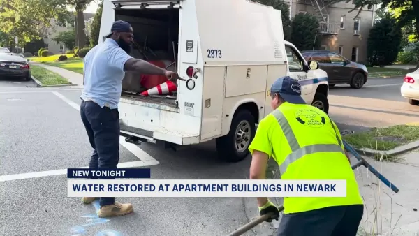 Water restored for some Newark apartment tenants who went days without water