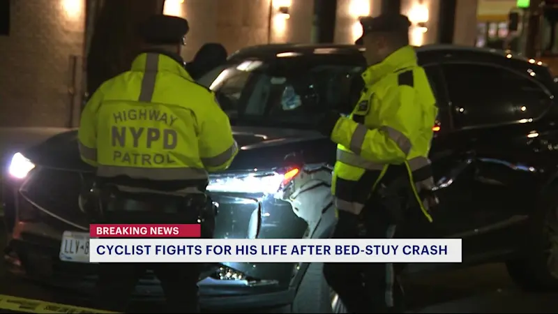 Story image: Cyclist critically injured in Bed-Stuy crash