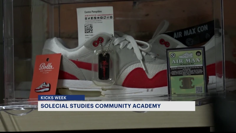 Story image: Kicks Week: Brooklyn man's love for sneakers leads to fulfilling mission