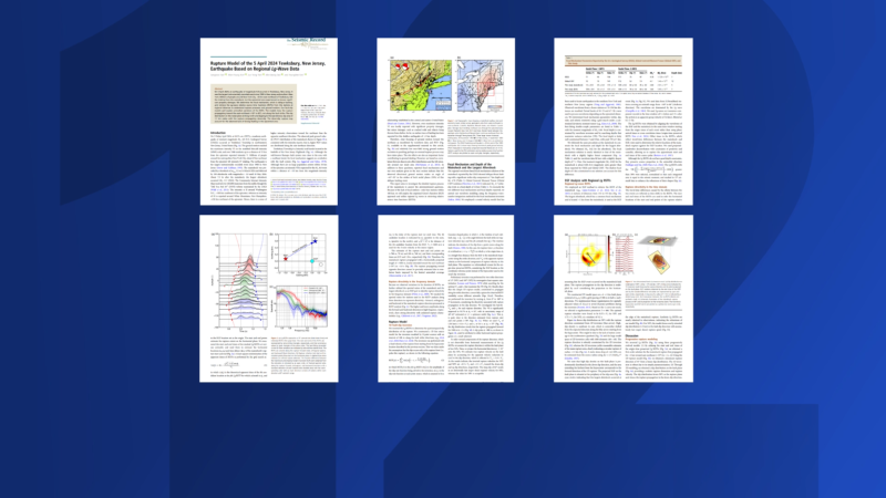 Story image: New study sheds light on April earthquake felt in NYC