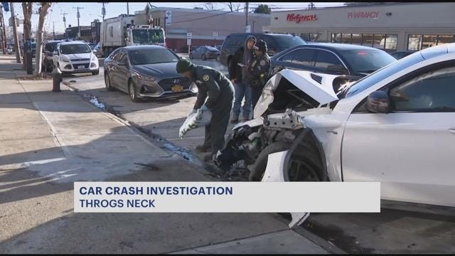 News 12 | Bronx | Sources Vehicle Flees Nypd Traffic Stop Crashes Into ...