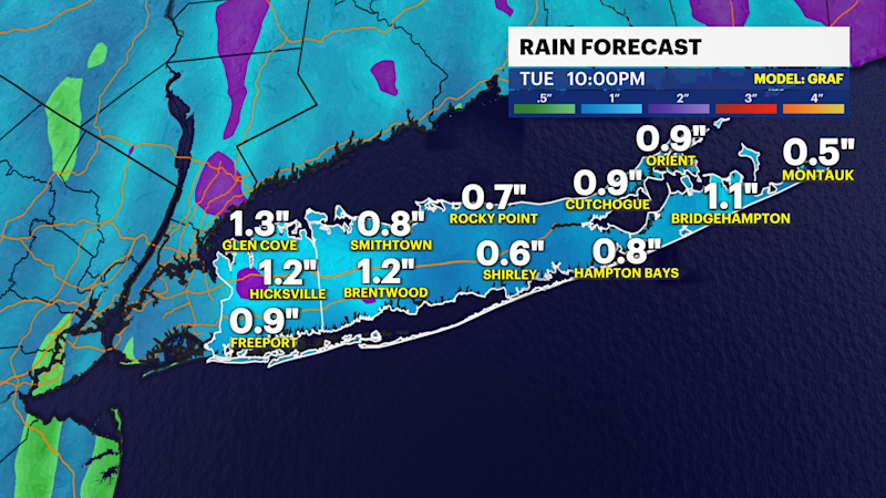 Story image: STORM WATCH: Scattered showers and possible thunderstorm for Tuesday