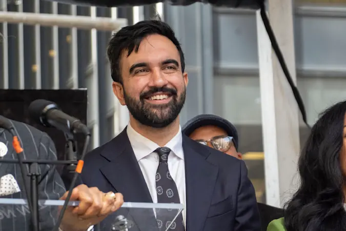 Story image: EXCLUSIVE: Zohran Mamdani's first 1-on-1 reaction to Eric Adams dropping his reelection bid