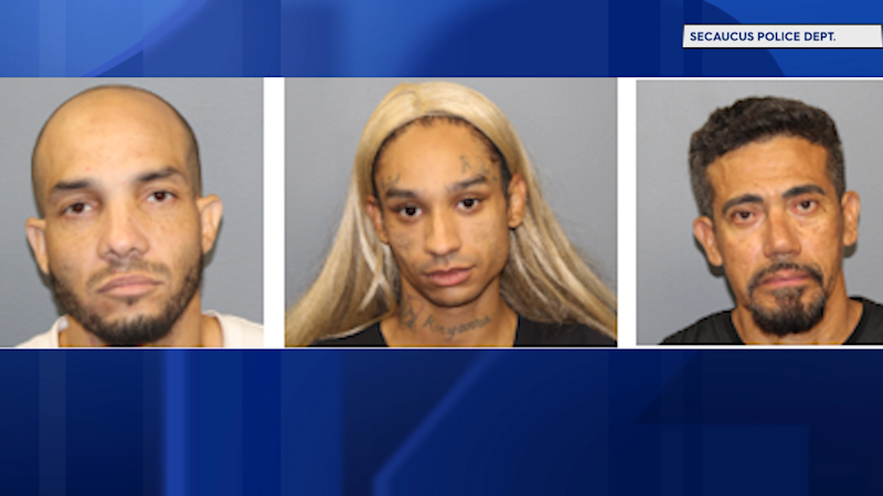 Story image: Secaucus hotel surveillance leads to meth bust, gun seizure and three arrests