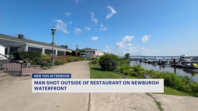 Story image: Man shot outside waterfront restaurant in Newburgh