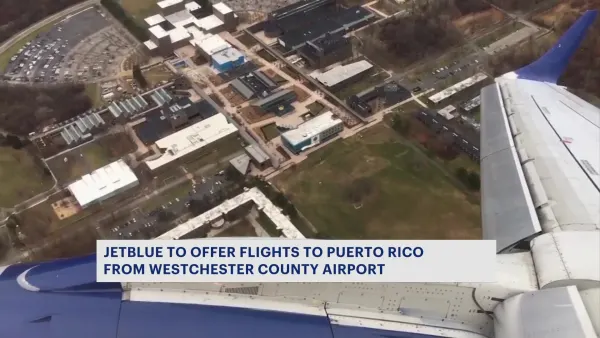 Westchester County Airport to offer JetBlue flights to Puerto Rico