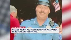 Orange County police officer dies from complications from COVID-19
