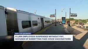 11 LIRR employees suspended without pay, accused of submitting fake COVID-19 vaccine cards
