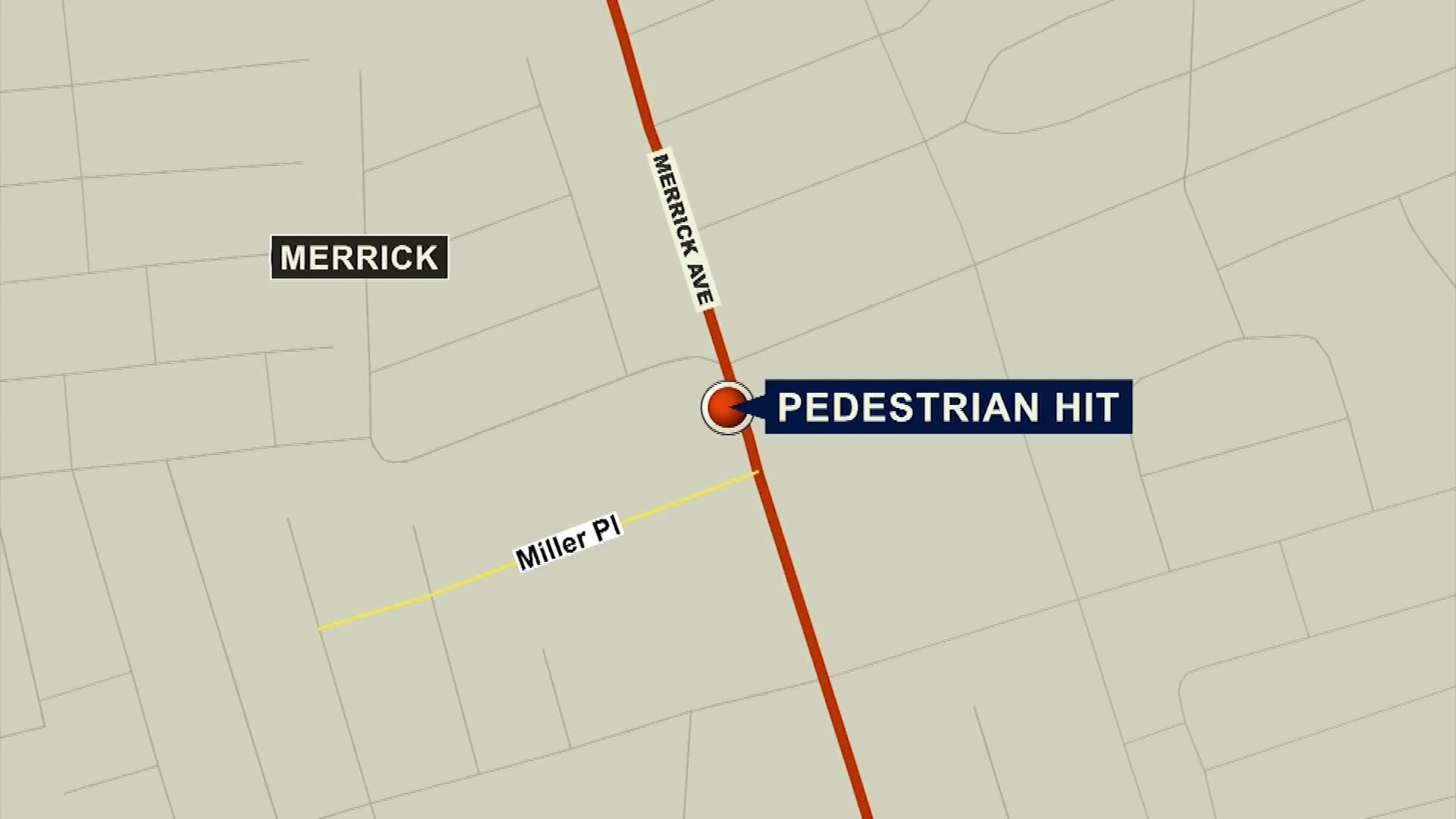 Police Pedestrian struck near Miller Place in Merrick