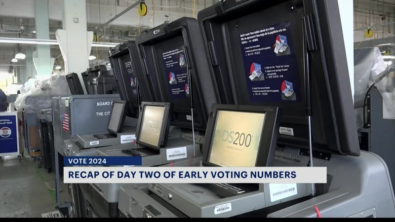 Story image: Second day of early voting sees strong turnout across NYC