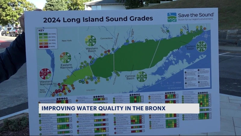 Story image: Save the Sound report card gives Western Narrows an F grade