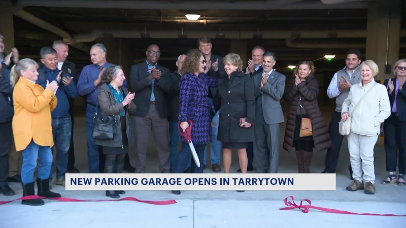 Story image: Tarrytown officials unveil new garage to address parking problems