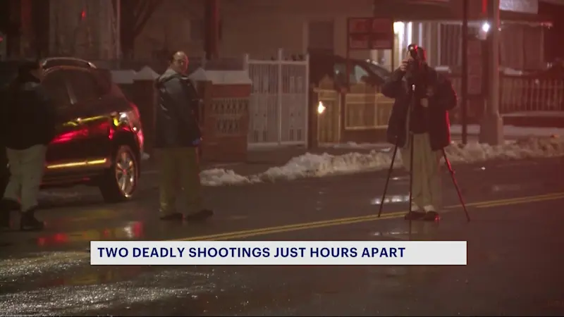 Story image: Two deadly shootings hours apart in Brooklyn; police search for gunmen