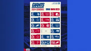 NFL releases 2024 schedule. A look at the Giants, Jets’ home openers