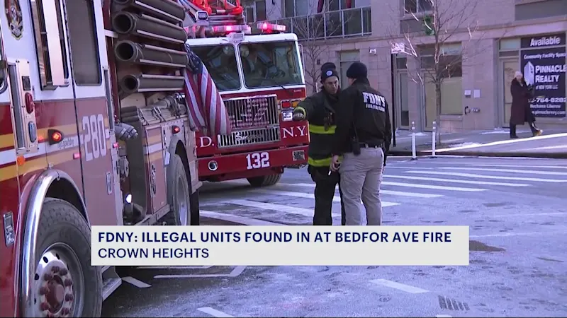 Story image: FDNY: Illegal units found during building inspection after Crown Heights fire