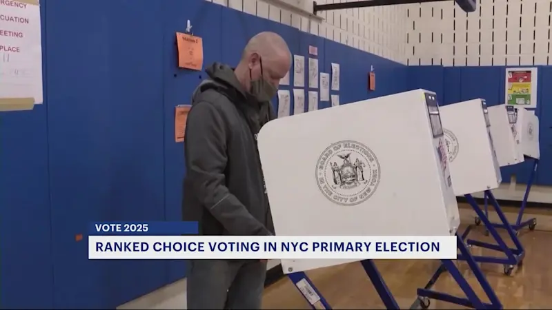 Story image: Ranked choice voting returns for NYC Primary Election