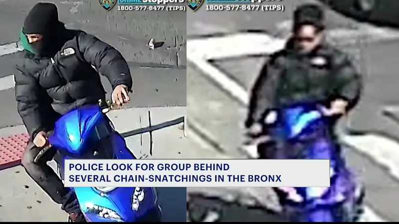 Story image: Necklace snatching duo wanted for robbing teenage girls