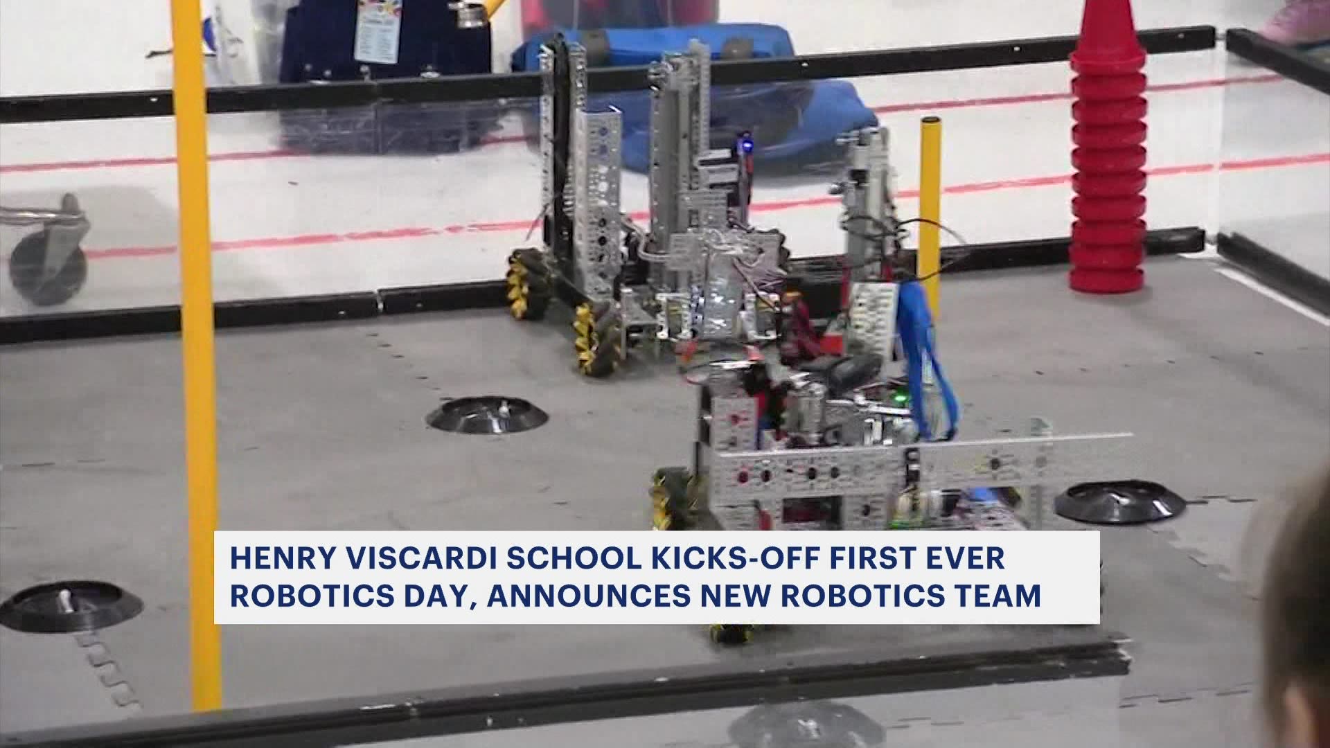 Students learn how to code, build products at Henry Viscardi School’s Robotics Day - Image