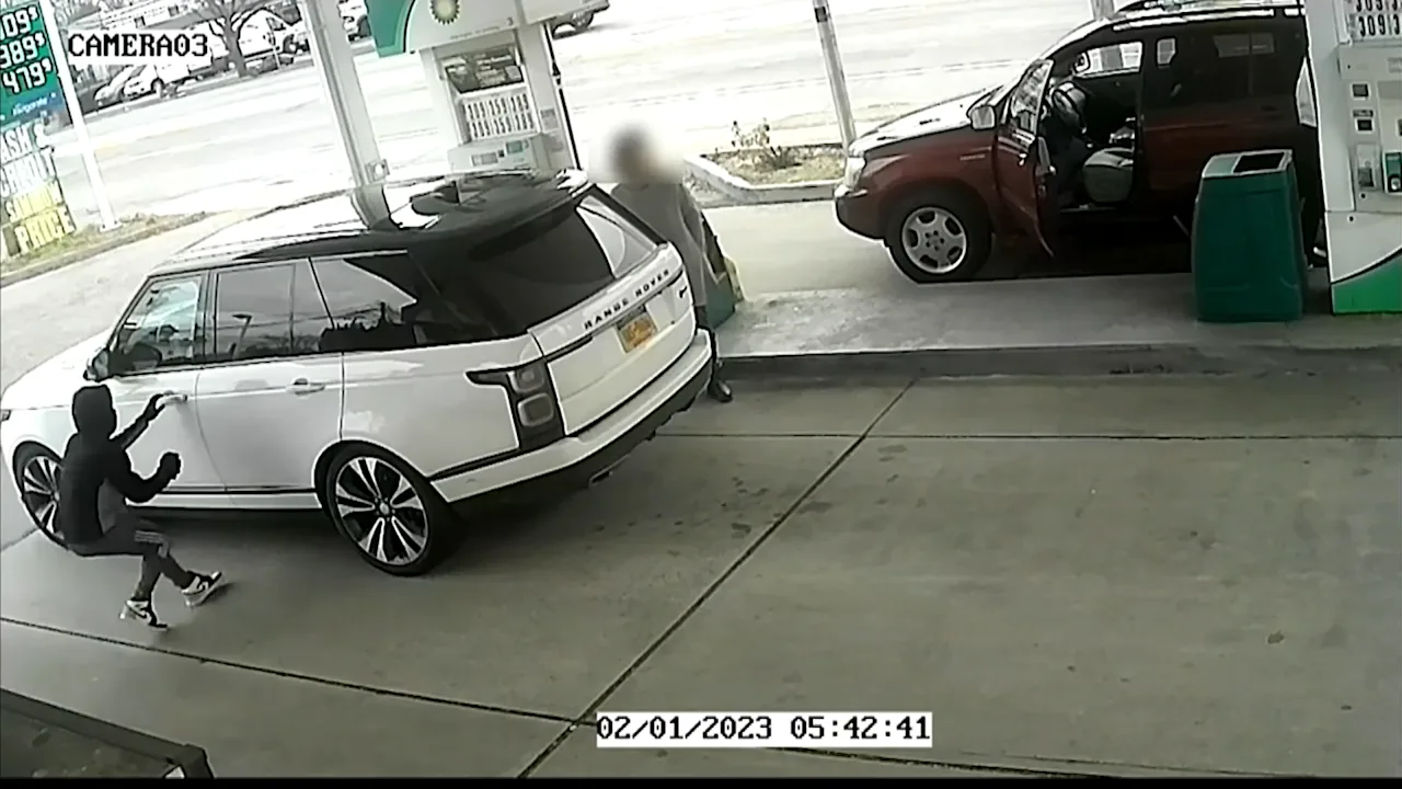 Gas Pump Car Theft&nbsp;