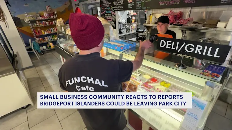 Story image: Small business community reacts to reports Bridgeport Islanders could be leaving Park City