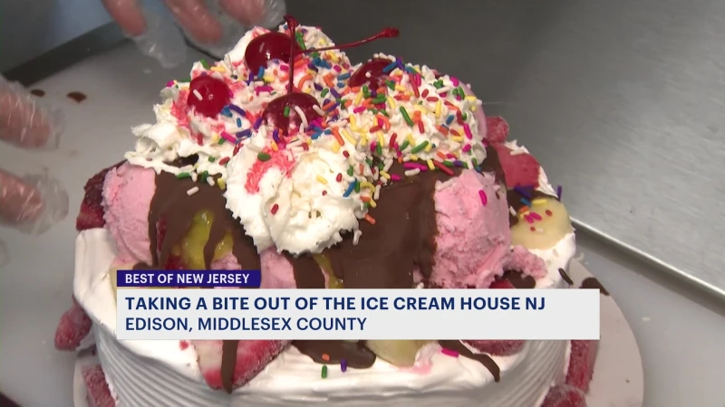 Story image: Best of New Jersey: Grabbing sweet treats at The Ice Cream House in Edison