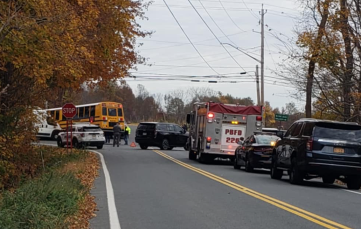 Story image: Police: Crawford school bus crash injures 9 elementary students, 1 adult