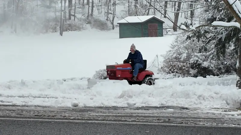 Story image: Westchester digs out after first significant snowfall of the season