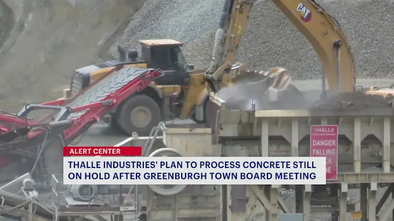 Story image: Thalle Industries concrete processing plan still on hold in Greenburgh