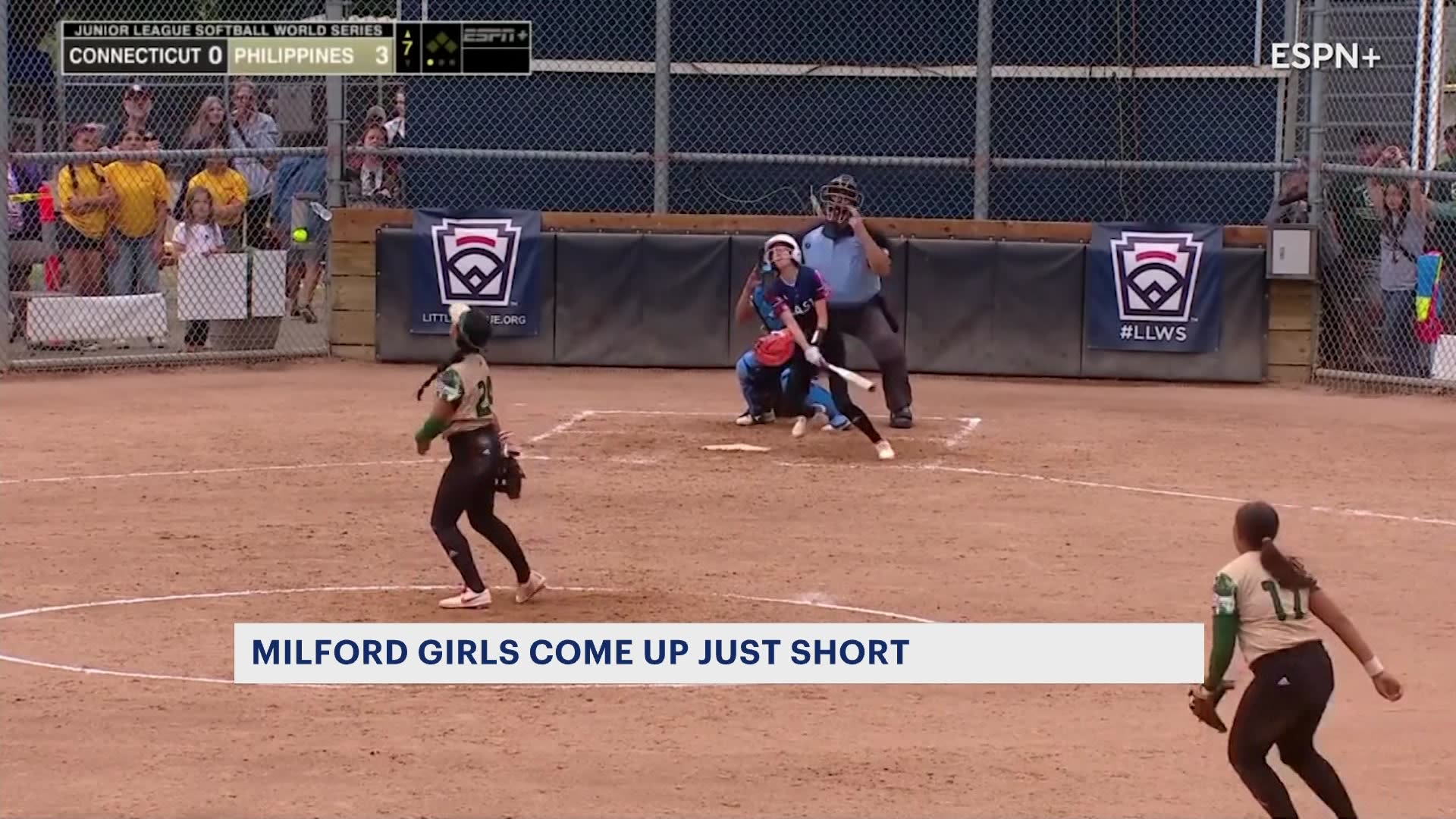 Milford Little League Junior Softball advances to World Series