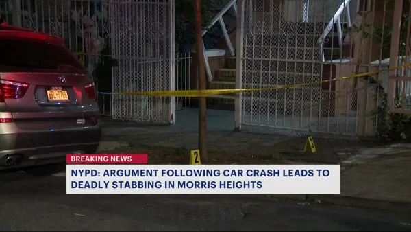 NYPD: Car crash turns deadly, leads to fatal stabbing of one man in Morris Heights