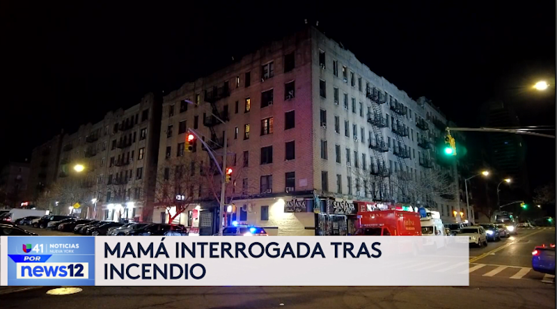 Story image: Univision 41 News Brief: Mama interrogada tras incendio