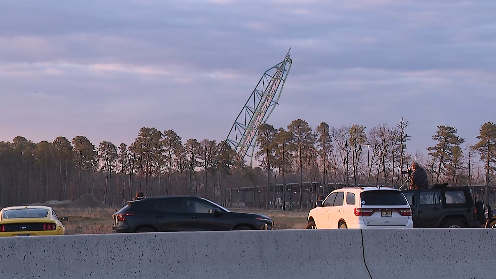 Officials: Six Flags Great Adventure’s Kingda Ka roller coaster to be imploded today - News 12 New Jersey
