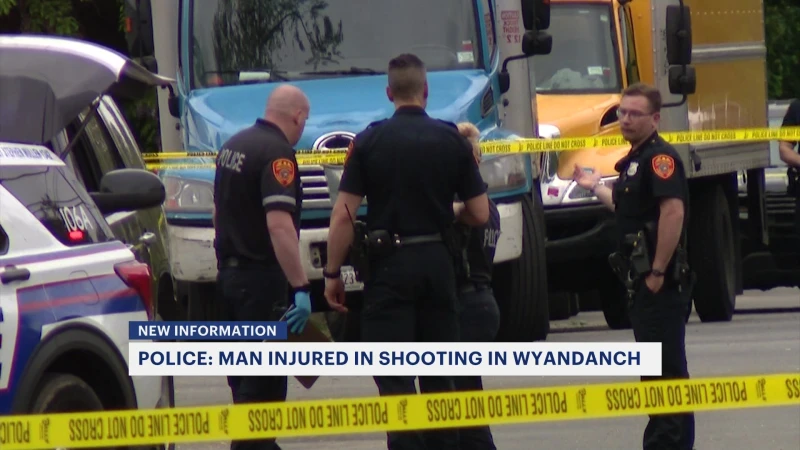 Story image: Police: Man injured in Wyandanch shooting; suspect at large