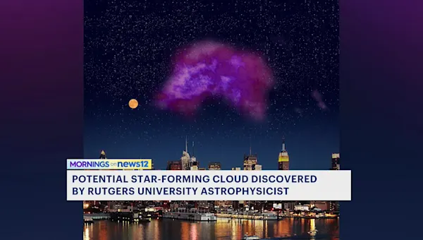 Rutgers University astrophysicist discovers potential star-forming cloud