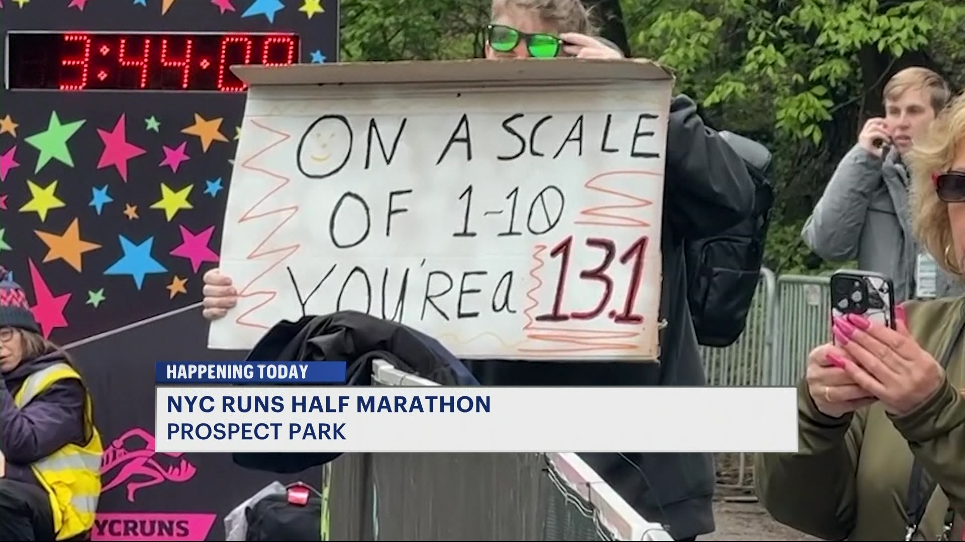 More than 28,000 runners participate in Brooklyn half marathon