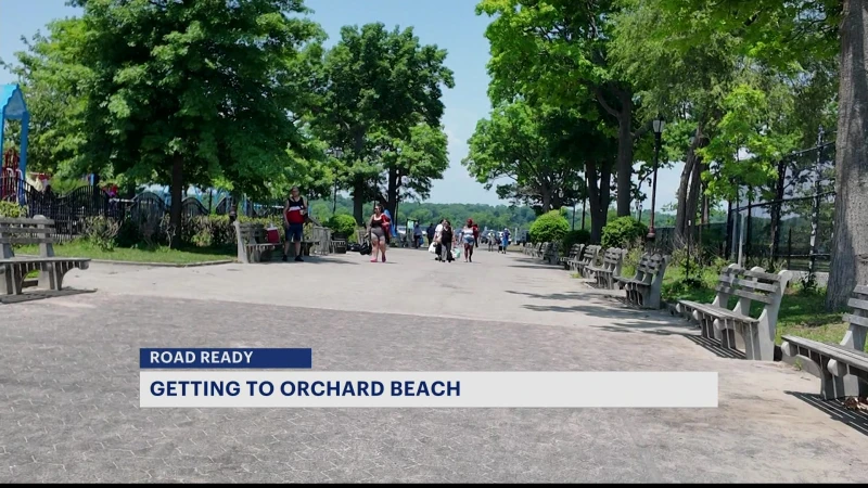 Story image: ROAD READY: How do you get to Orchard Beach? News 12 asks beachgoers.