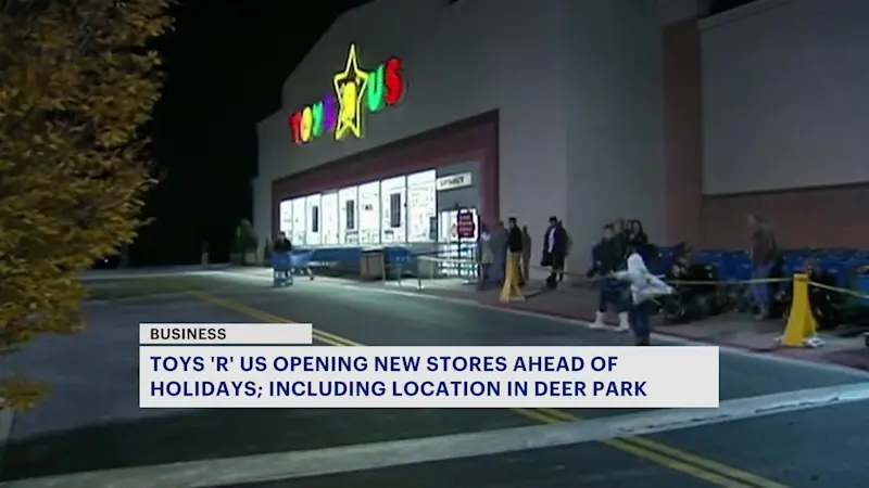 Story image: Toys 'R' Us is opening a new flagship store here on Long Island